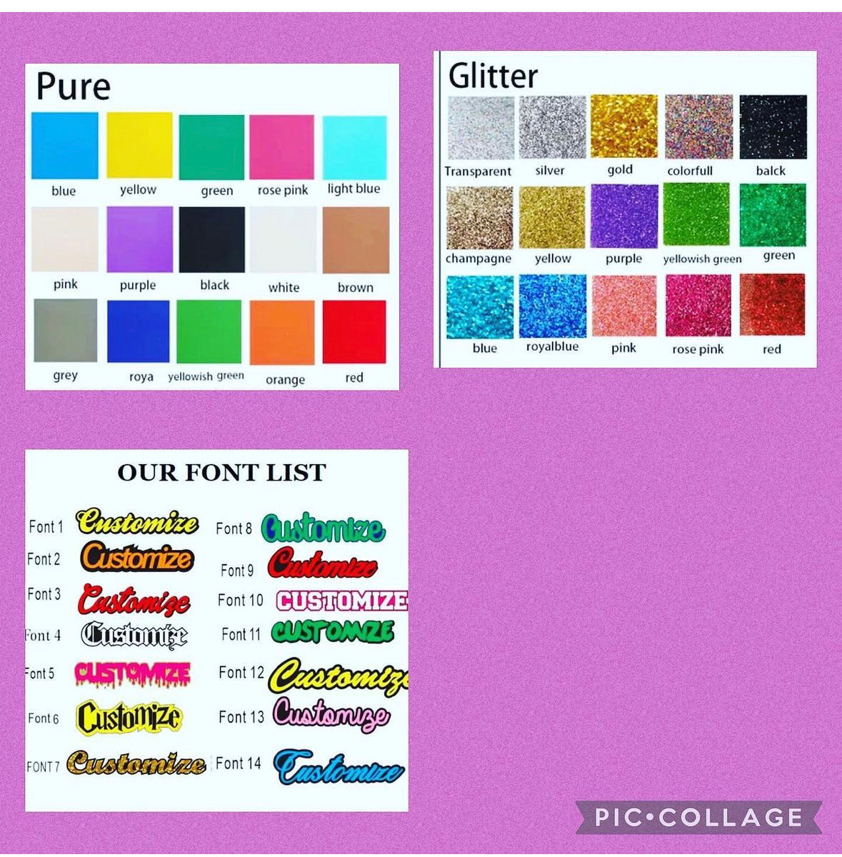 Custom Hair Clip 💓