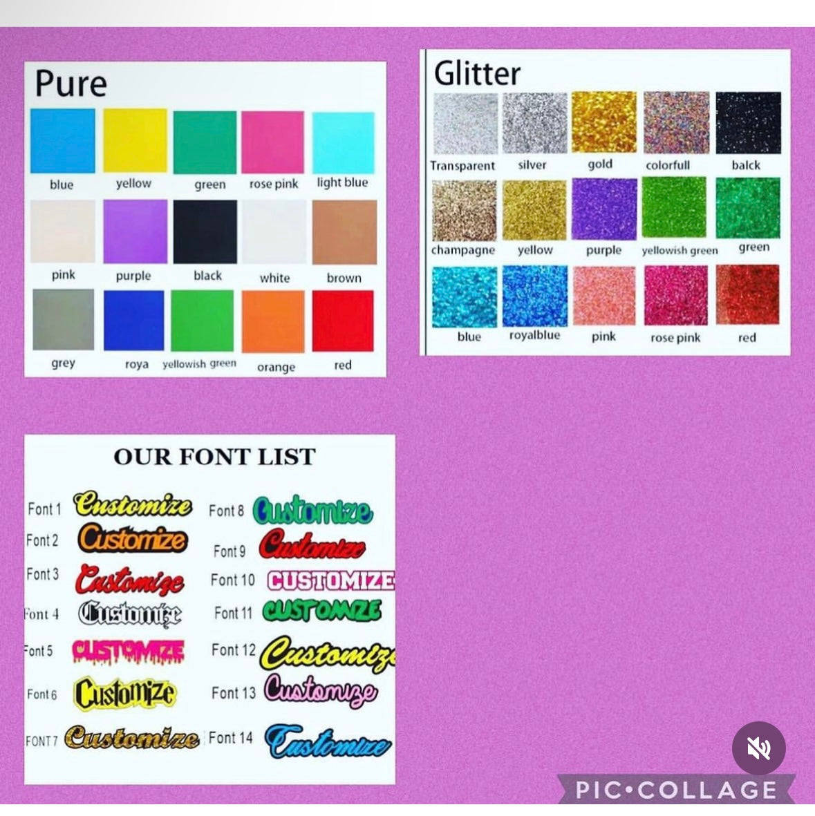 Custom Name Plates 💓