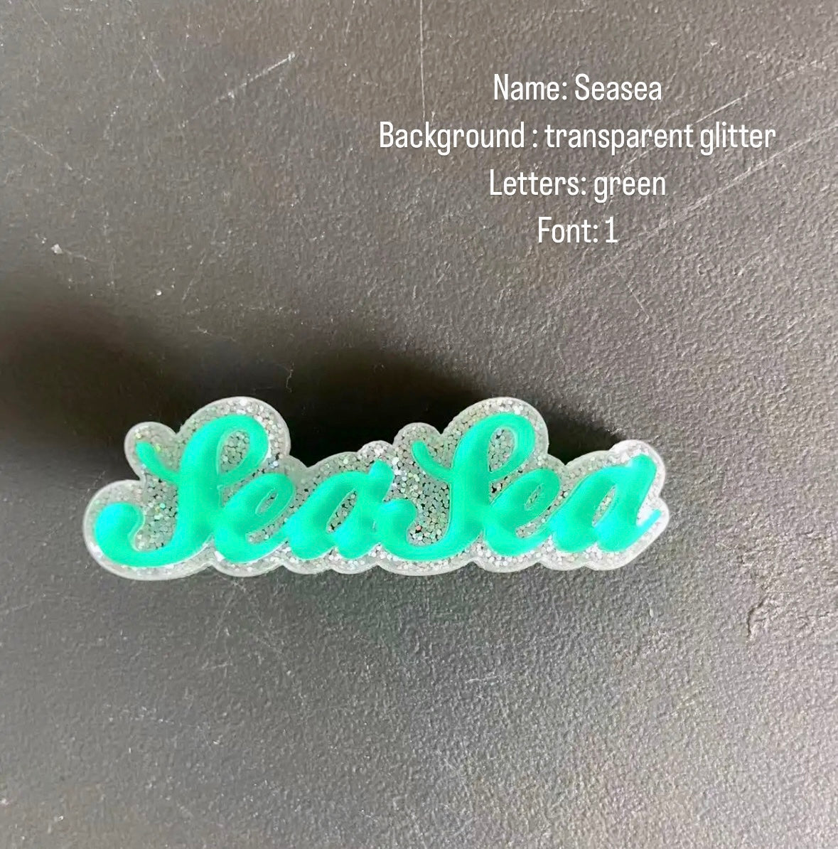 Custom Hair Clip 💓