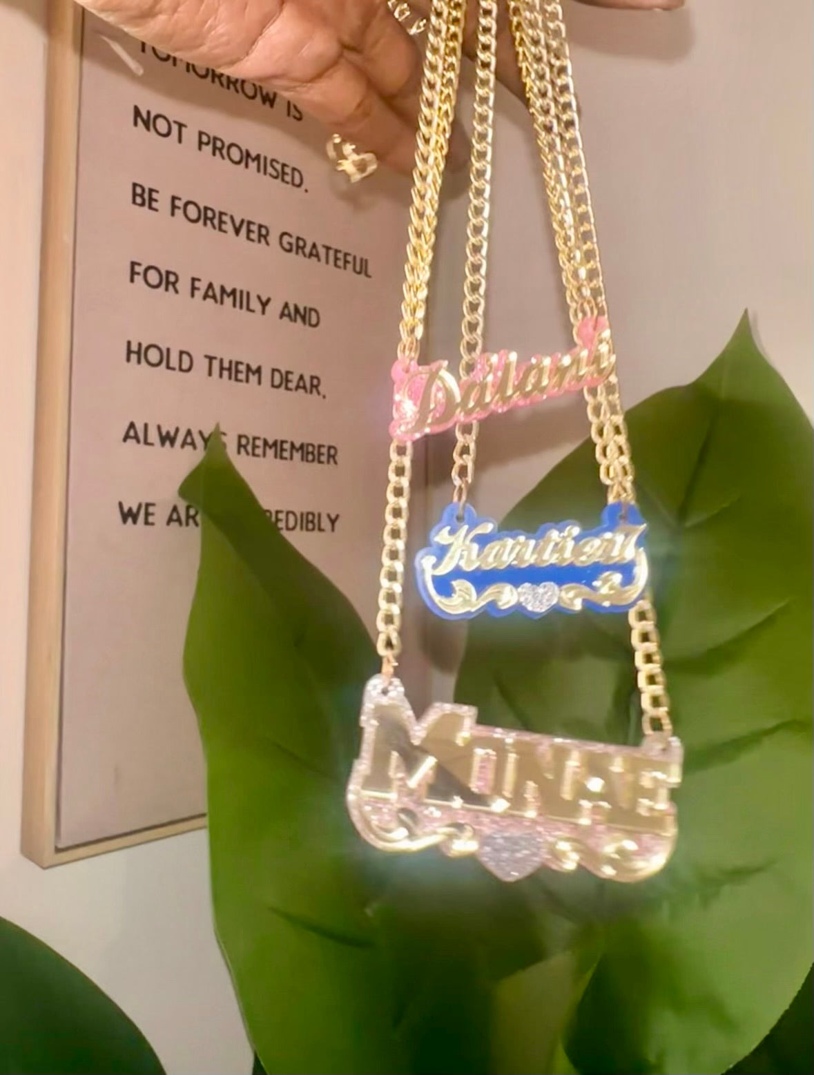 Custom Name Plates 💓